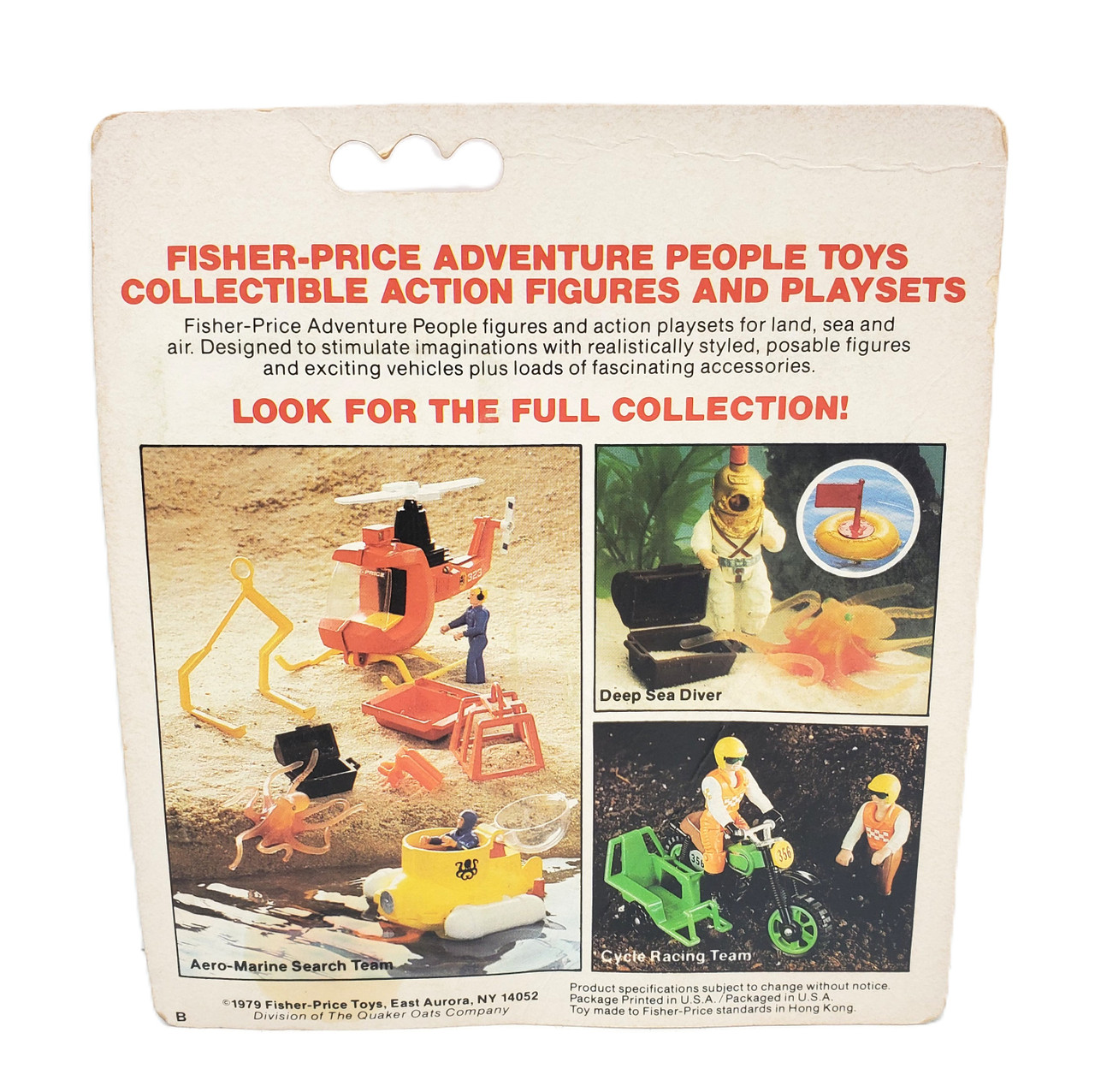 Fisher-Price (1979) Adventure People Frogman #384 action figure