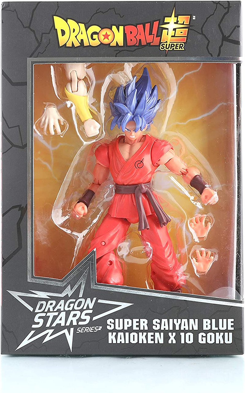 Dragon Ball Super - Dragon Stars Super Saiyan Blue Kaioken x10 Goku Figure  (Series 6) action figure