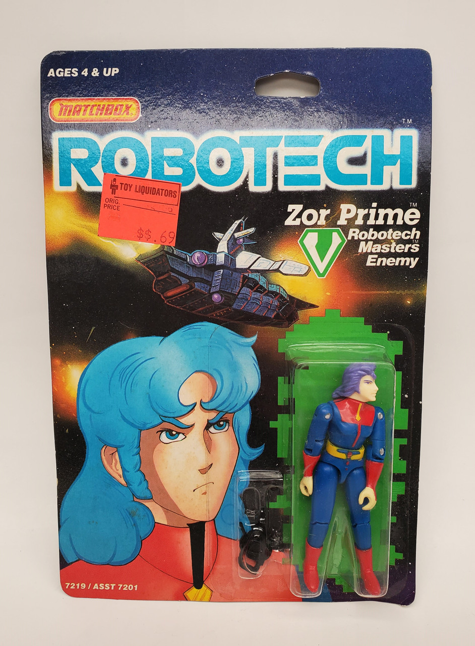 Matchbox Robotech Zor Prime action figure