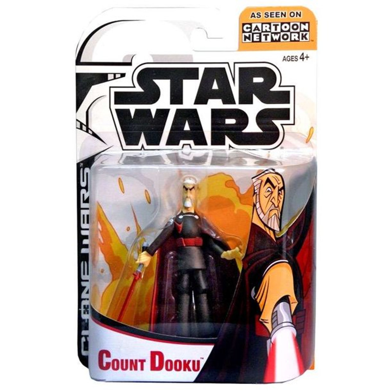 Hasbro Star Wars Clone Wars Count Dooku Action Figure