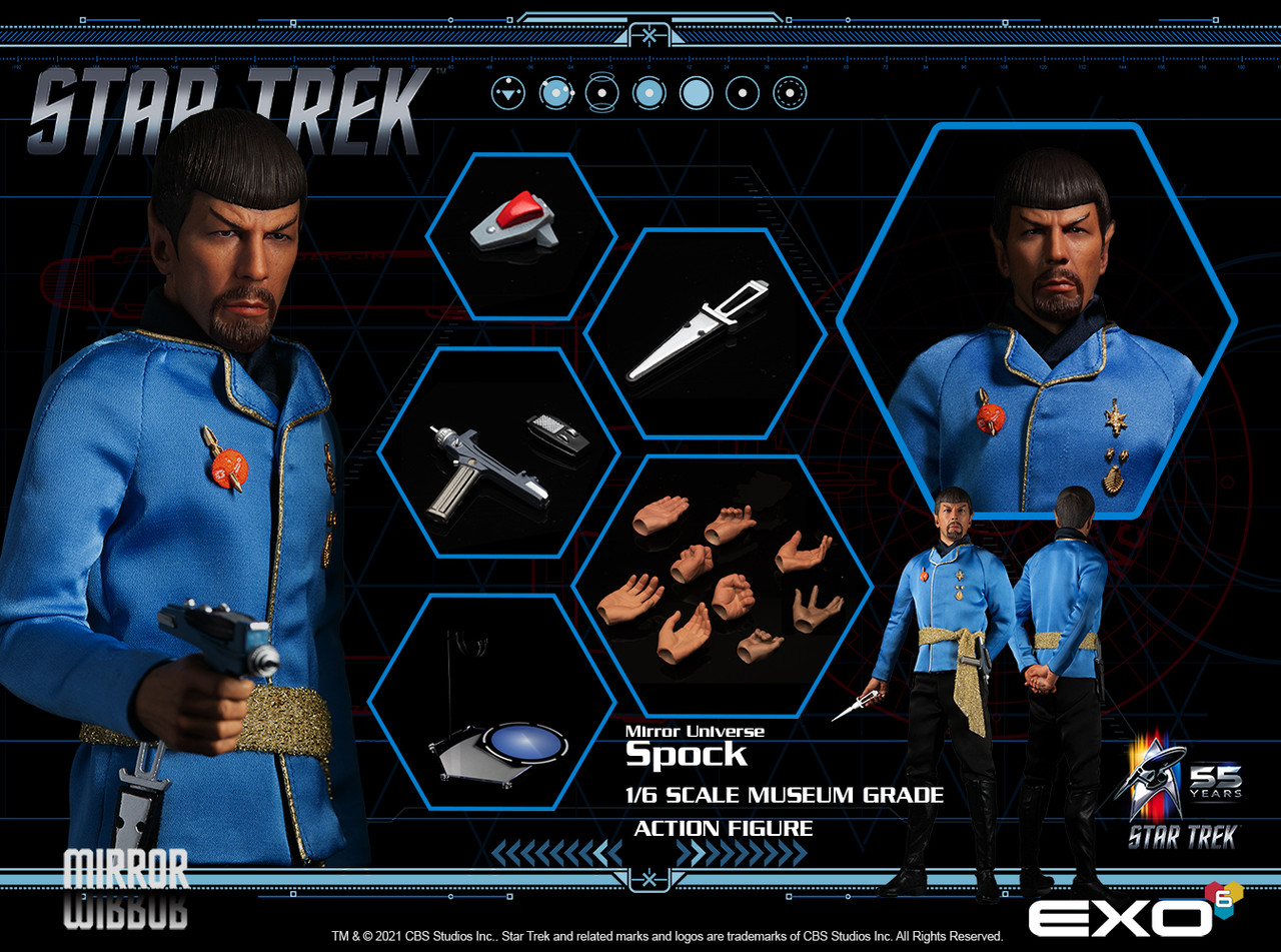 MAY199120 - STAR TREK MASTER SERIES MR SPOCK REISSUE 1/6 SCALE AF -  Previews World