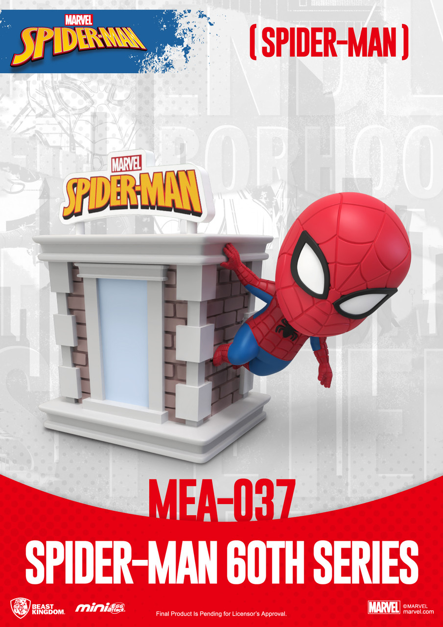 Beast Kingdom Spider-Man 60th Anniversary MEA-037 Mini-Egg 