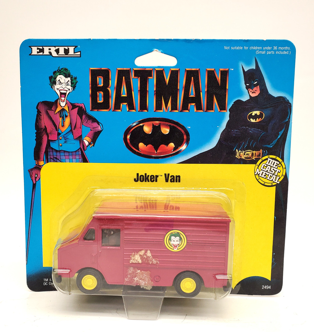 ERTL (1989) Batman Joker Van Diecast