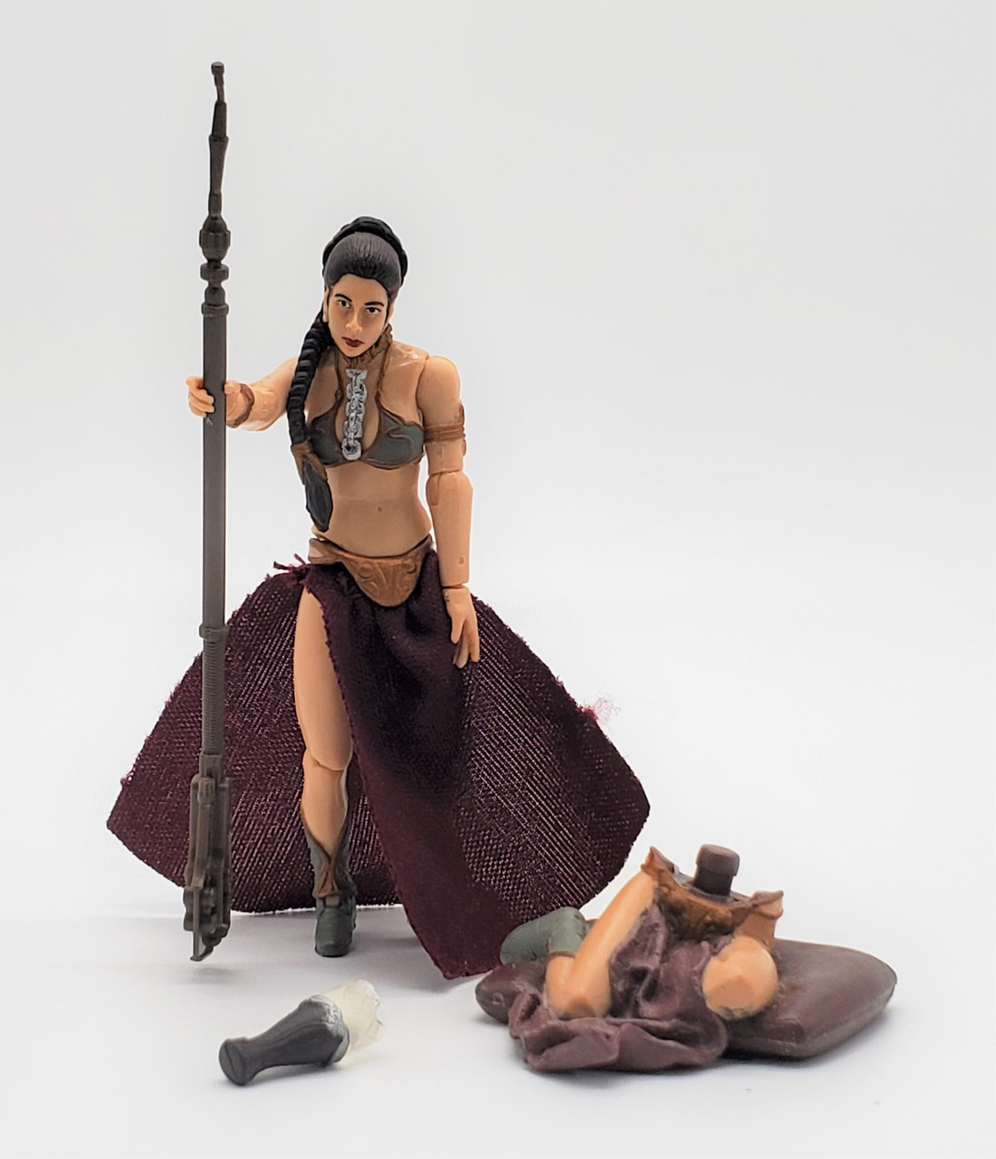 Hasbro Star Wars Legacy Slave Leia BD17 action figure (no package)