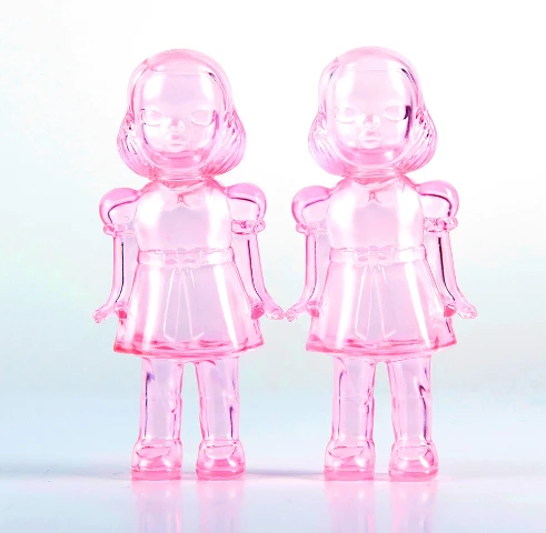 Awesome Toy Grady Twins Pink Sofubi set Awesome Toy Grady Twins Pink Sofubi set