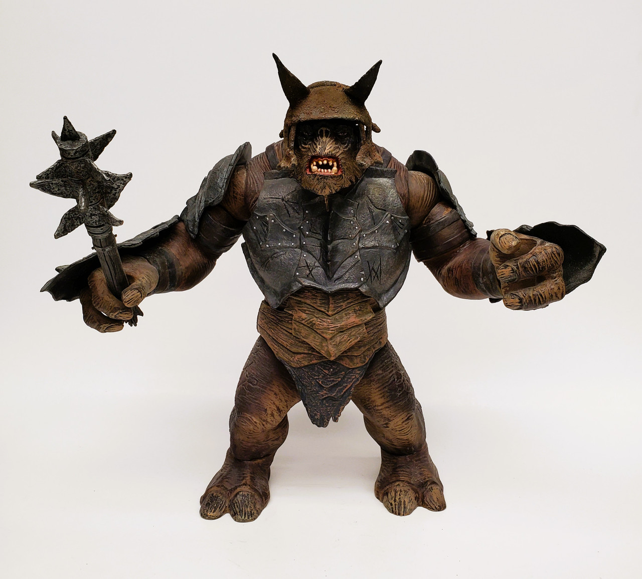 ToyBiz The Lord of the Rings The Return of the King Deluxe Poseable Battle  Troll (no package)