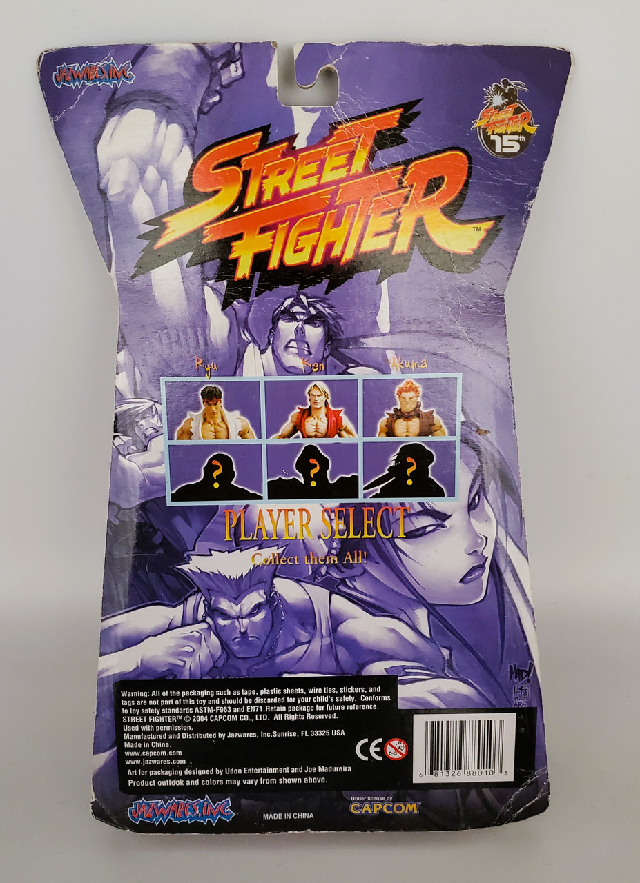 Jazwares Street Fighter Akuma 6 action figure