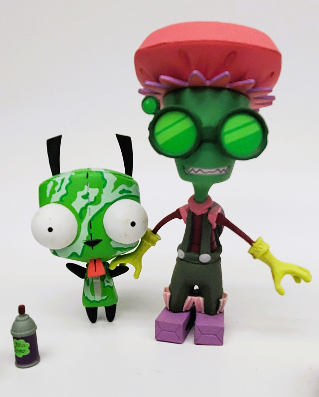 Palisades Invader Zim Hot Topic 2005 exclusive Germ Fighting set