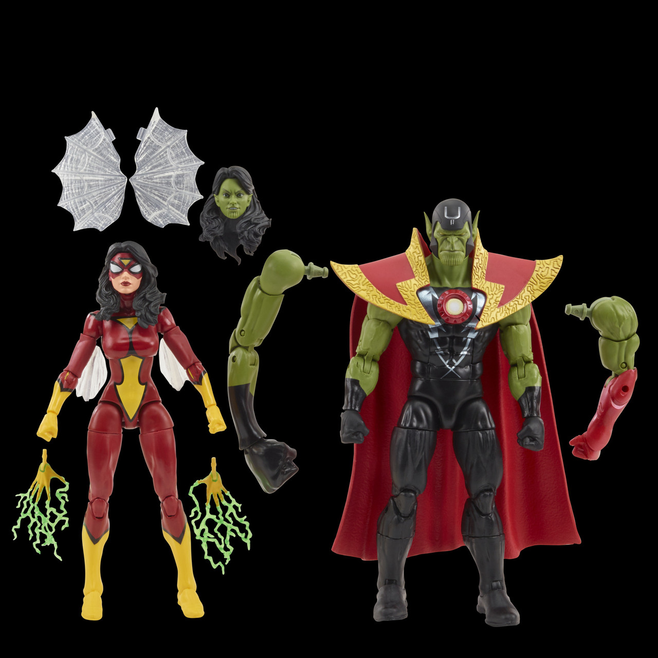 Hasbro Marvel Legends Skrull Queen and Super Skrull 6