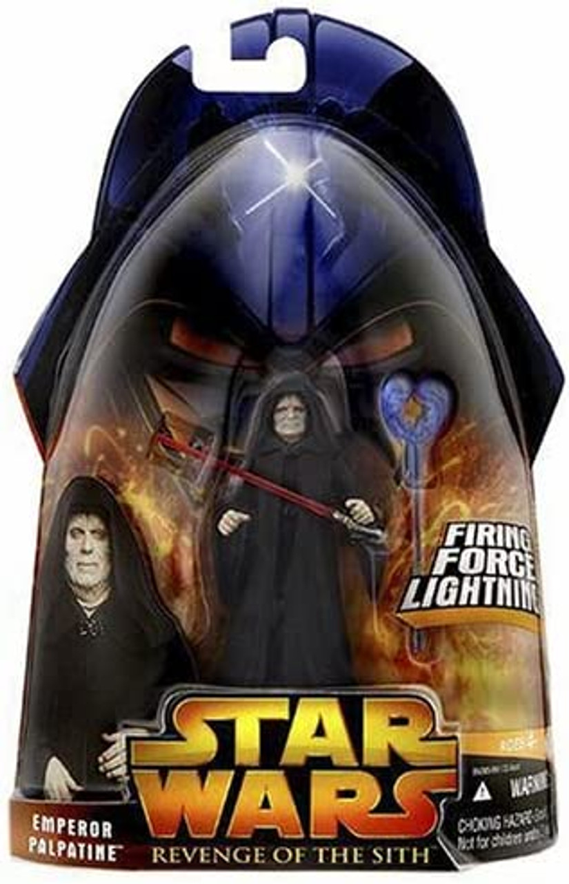 Hasbro Star Wars ROTS Emperor Palpatine #12 Action Figure