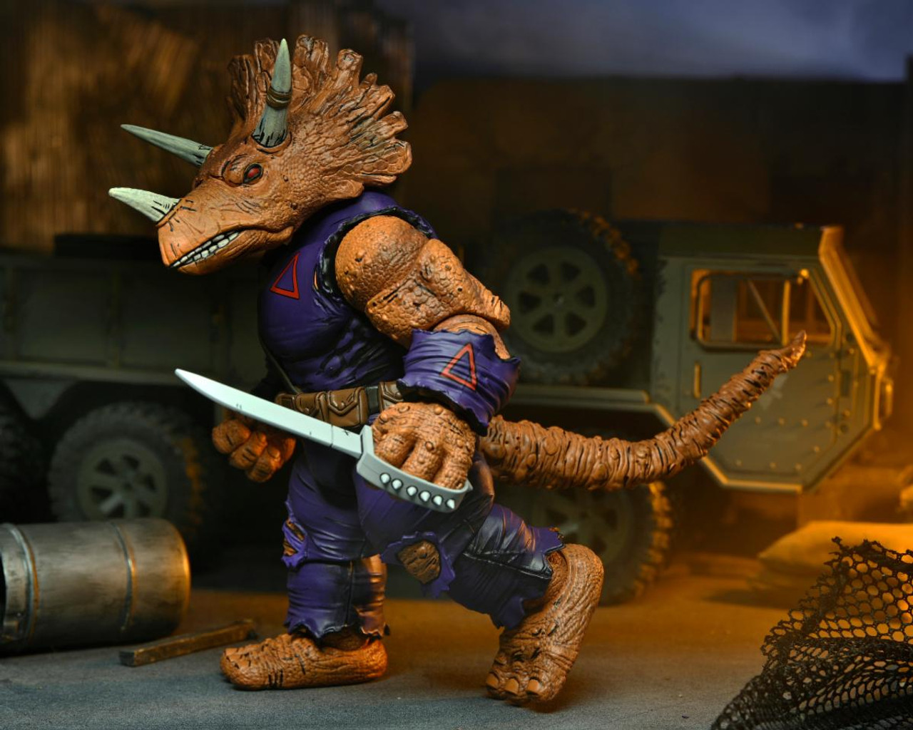 NECA TMNT トリケラトン Teenage Mutant Ninja Turtles (Cartoon) – 7” Scale Accessory