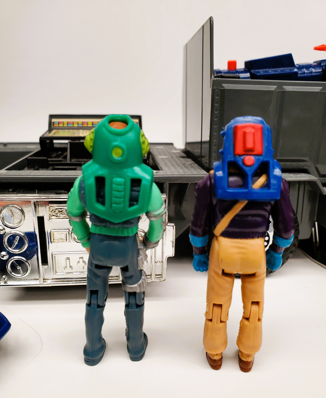 1986 Kenner M.A.S.K. Outlaw with Miles Mayhem & Corey Nash with Box (1q