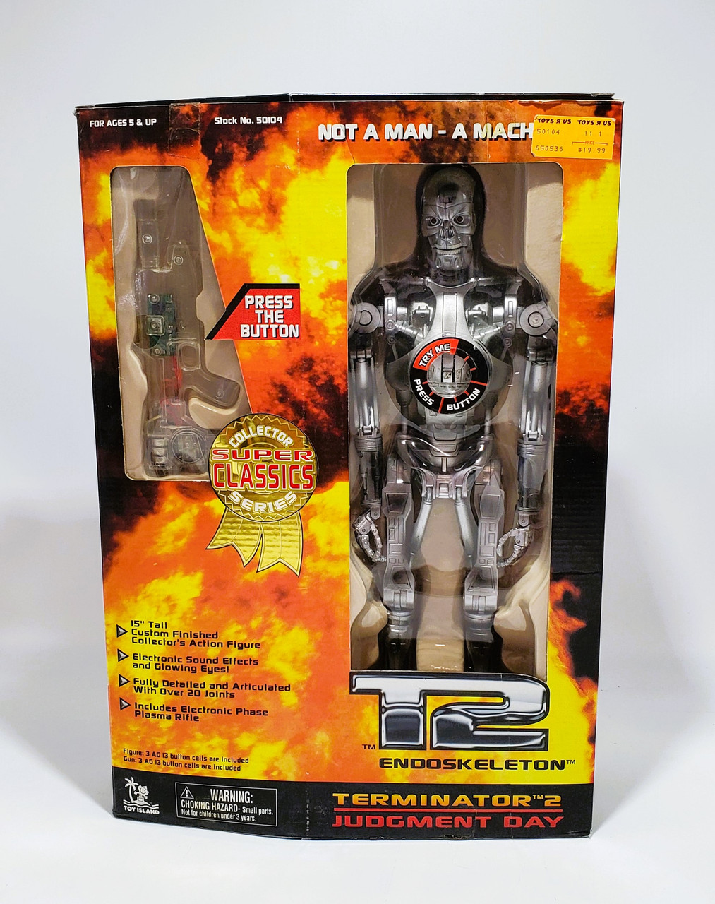 Terminator フィギュア 2体セット Terminator T2 Endoskeleton Collector Series (open package)