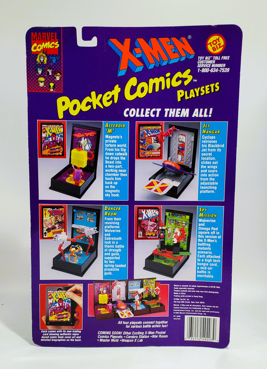 X-Men Pocket Comics Spy Mission Playset