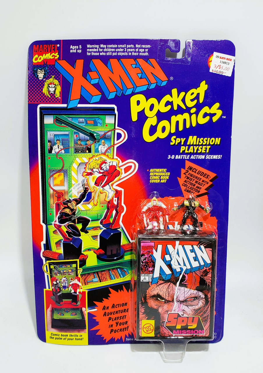 X-Men Pocket Comics Spy Mission Playset