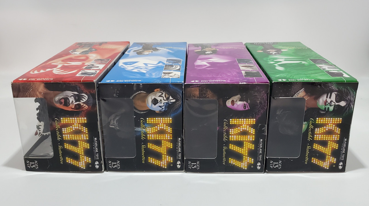 McFarlane KISS set of 4 collector busts