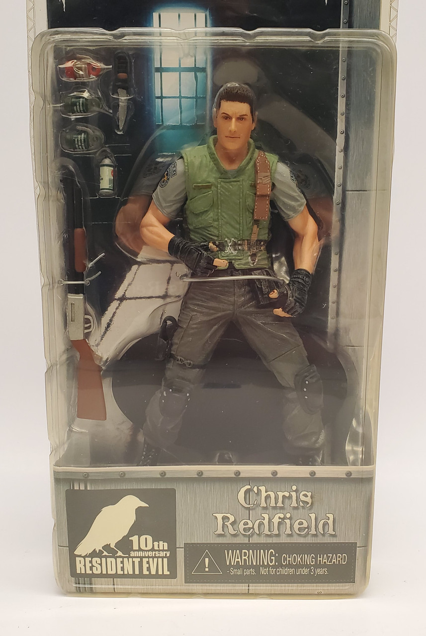 NECA Resident Evil Chris Redfield 10th Anniversary action figure