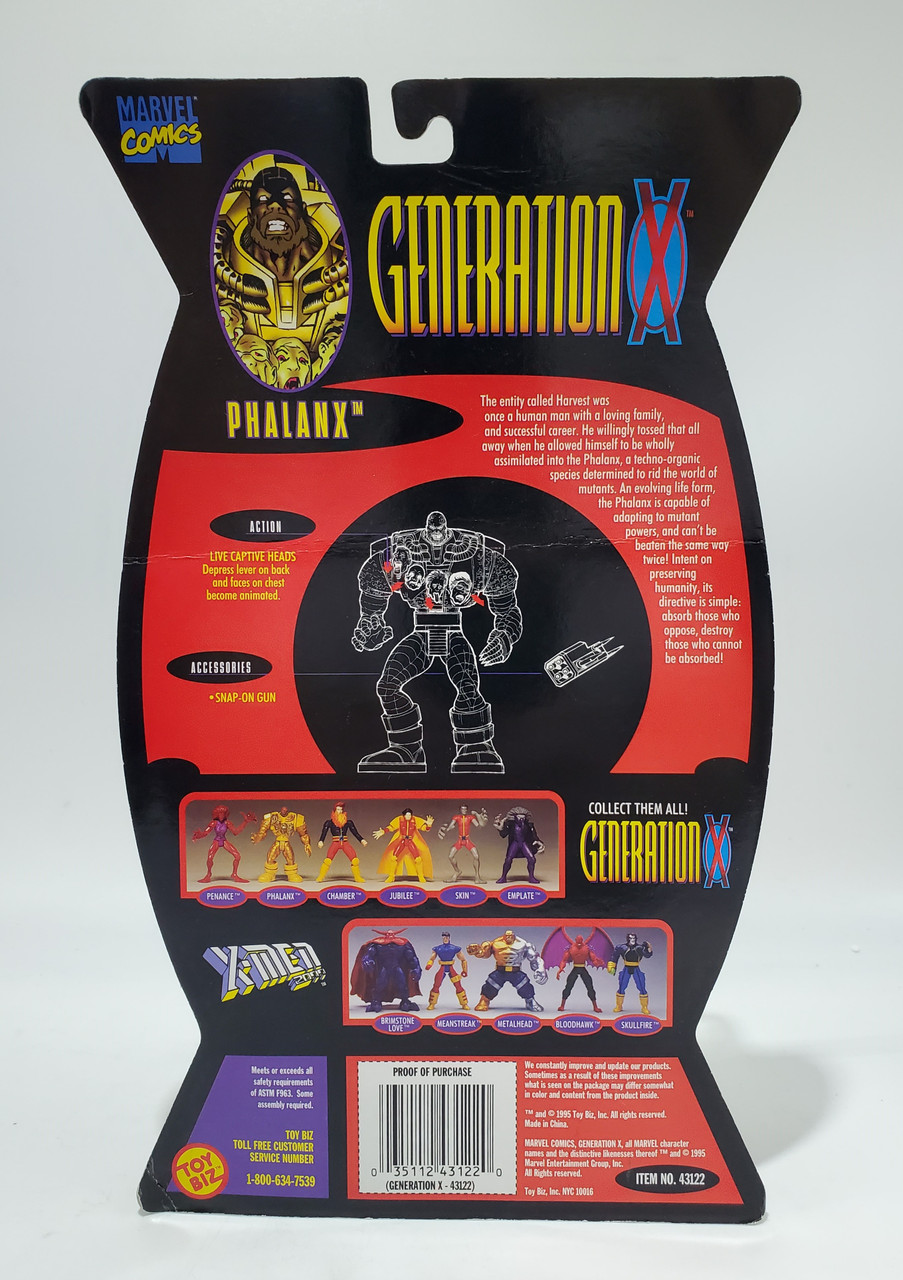 ToyBiz Generation X Phalanx action figure