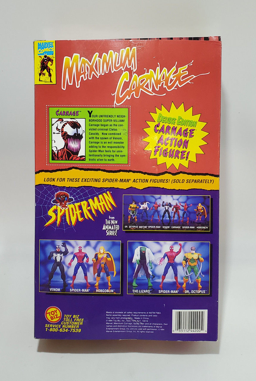 ToyBiz Spider-Man Maximum Carnage Carnage 10