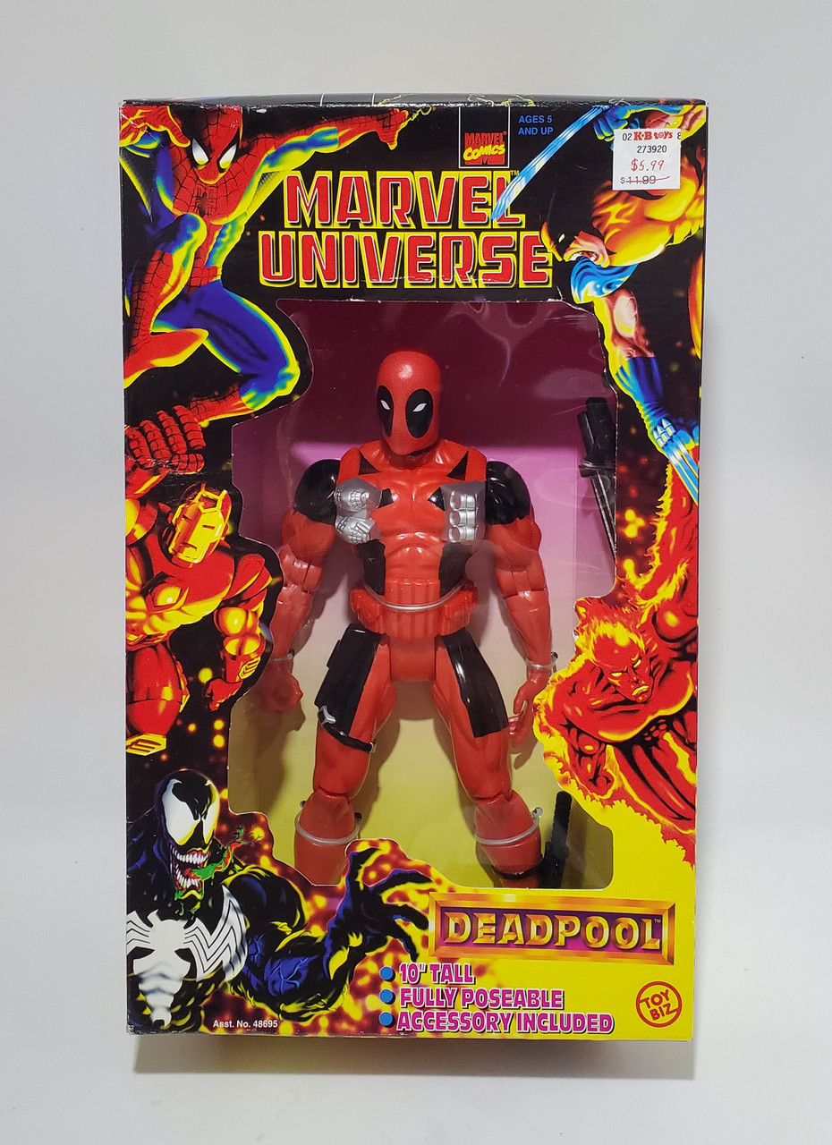 Marvel universe deals deadpool figure