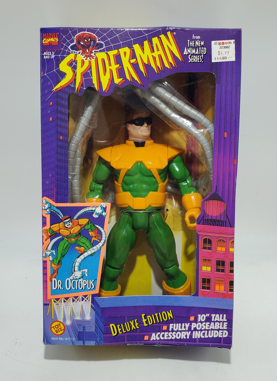 TOY BIZ スパイダーマン2 ドック・オク フィギュア Spider-Man 2 Movie: Doc Ock Figure with Tentacle Attack, Toy Biz