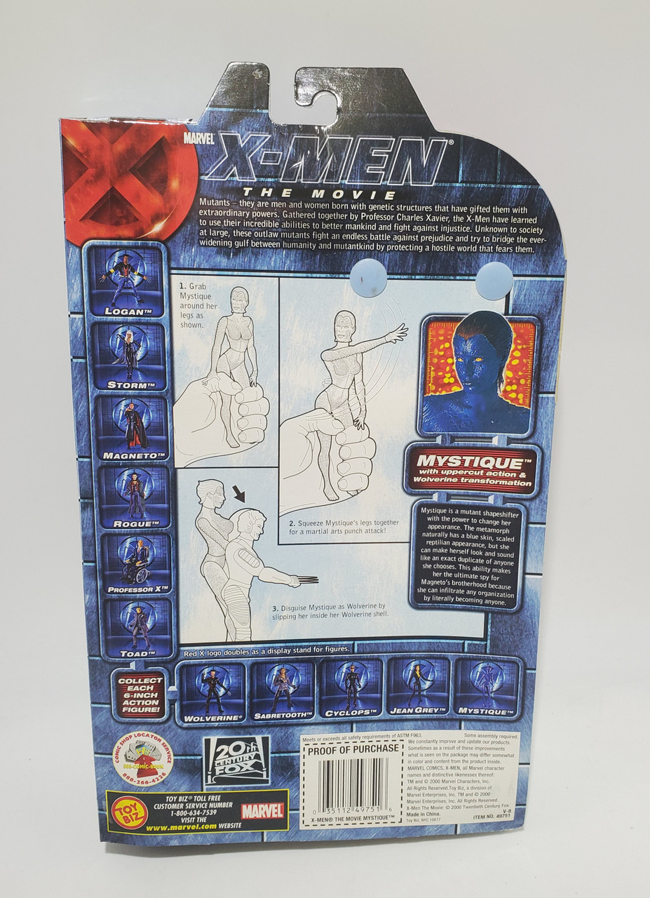 ToyBiz X-Men The Movie Mystique action figure