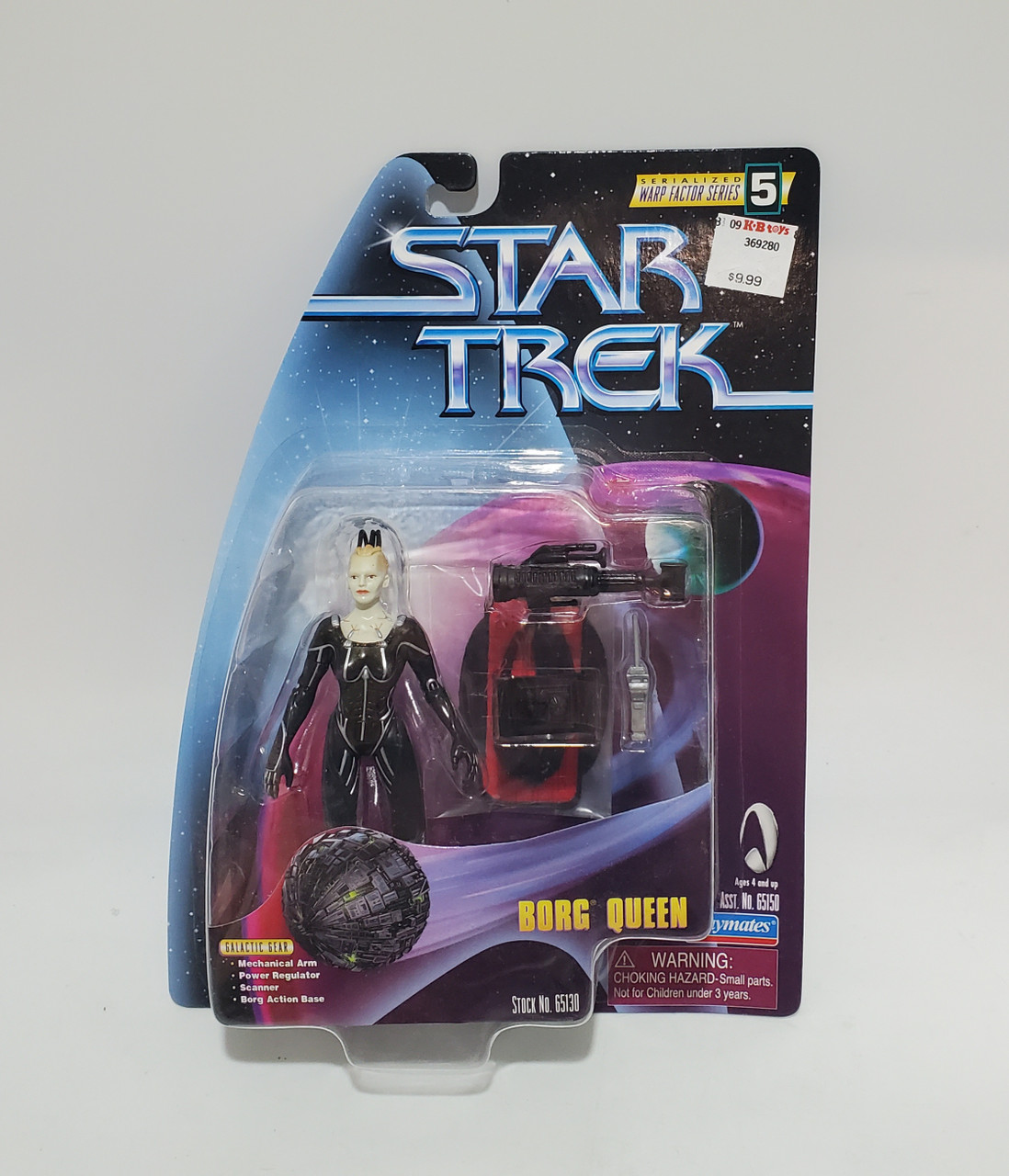 Playmates Star Trek Warp Factor Series 5 Borg Queen action figure