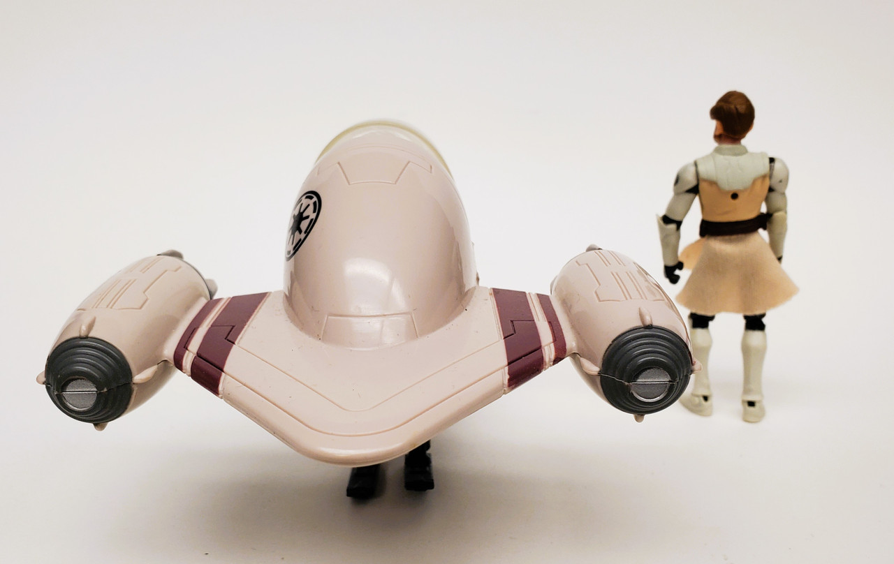 Hasbro Star Wars Clone Wars Freeco Speeder Vehicle with Obi-Wan
