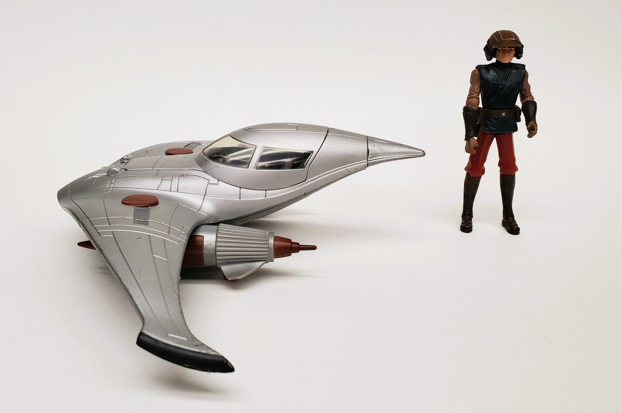 Star Wars Clone Wars Naboo Star Skiff with Anakin Skywalker