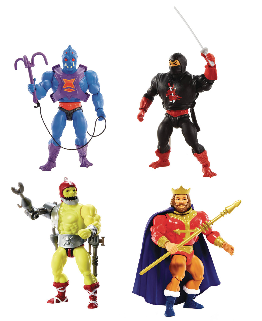 Mattel Masters of the Universe Origins Wave 1 4-Pack Action Figure