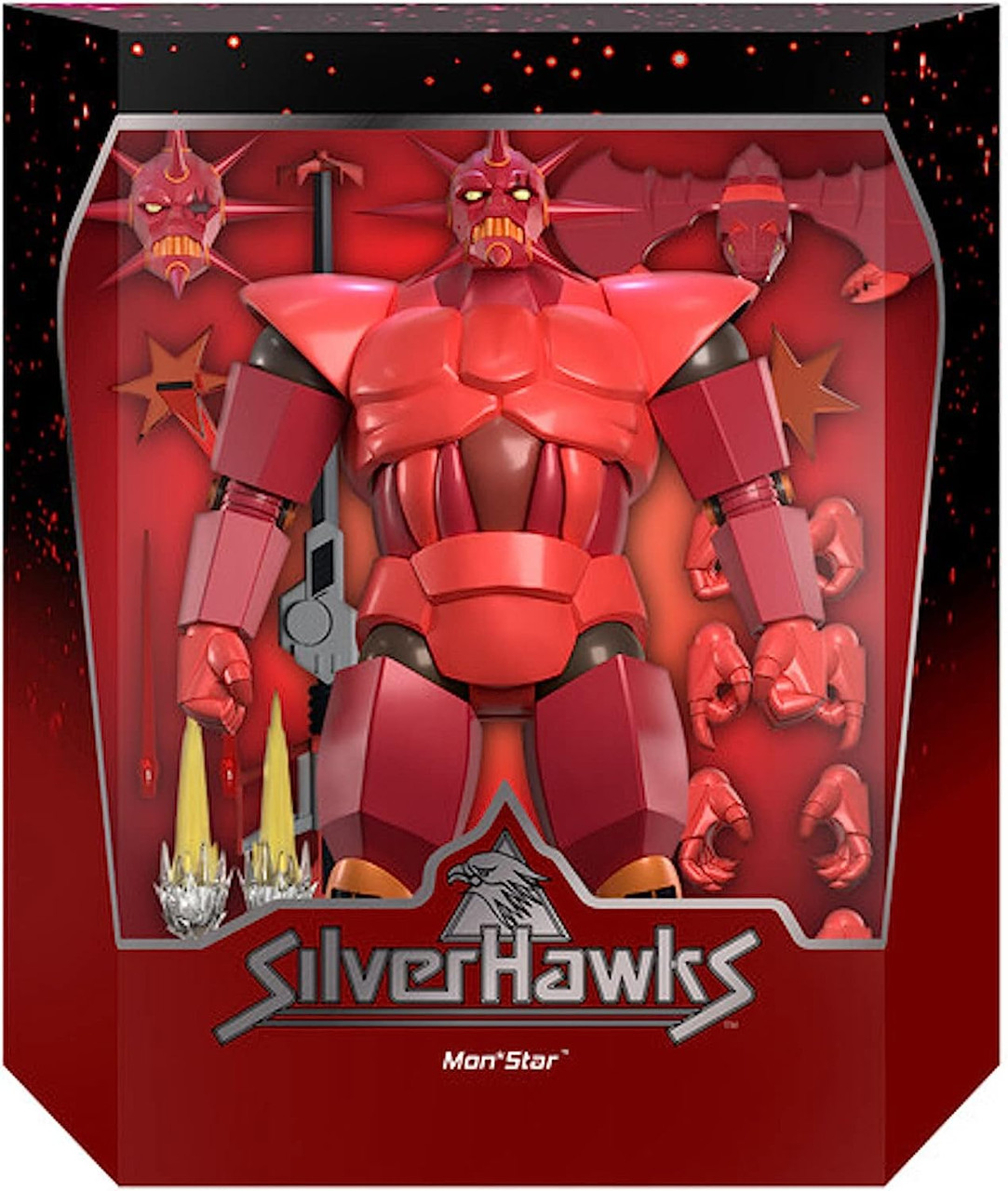 Super7 Ultimates SilverHawks Mon*Star Armored Action Figure