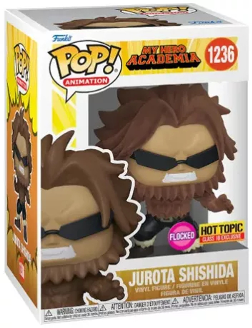 Funko Pop! Animation: My Hero Academia Jurota Shishida(flocked) #1236