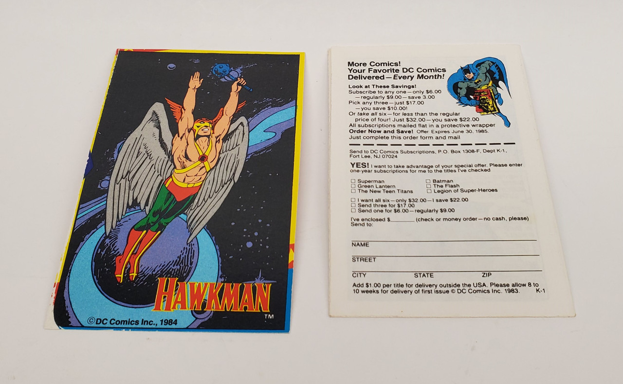 Kenner (1984) Super Powers Hawkman action figure