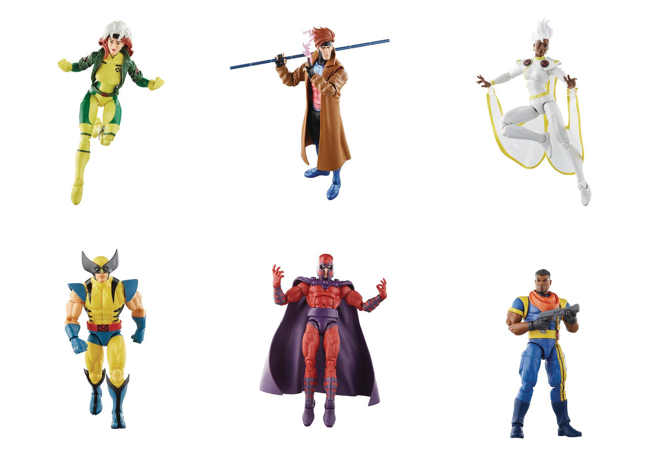 Hasbro Marvel Legends X-Men 97 set of 6 action figures