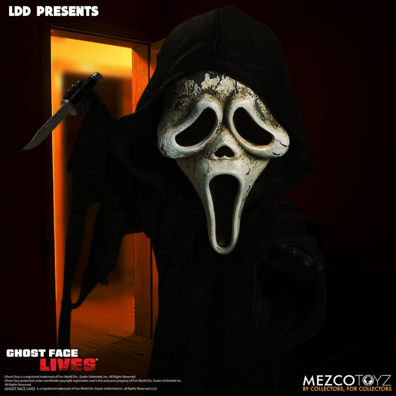 リビングデッドドールズ GhostFace スペシャルエディション 新品未開封 リビングデッドドールズ スクリーム5 ゴーストフェイス(ゾンビ