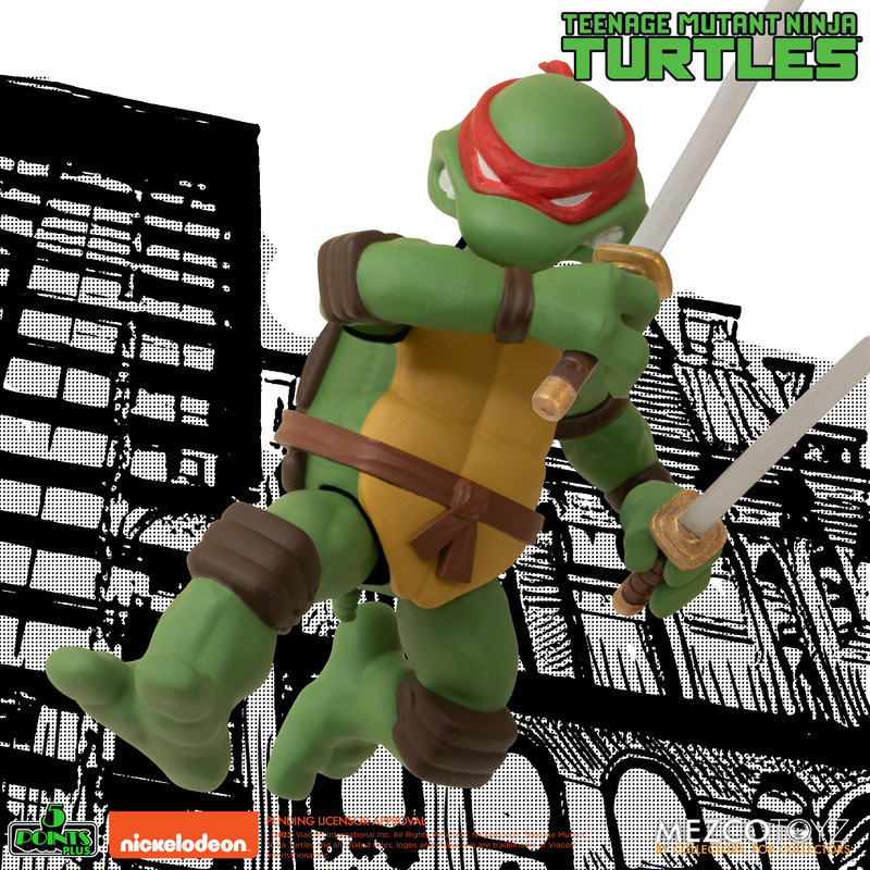 MEZCO 5 POINTS Teenage Mutant Ninja Turtles Deluxe set