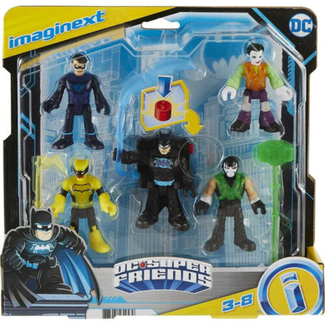 Fisher-Price Imaginext Kit de véhicule avec une figurine Batman DC