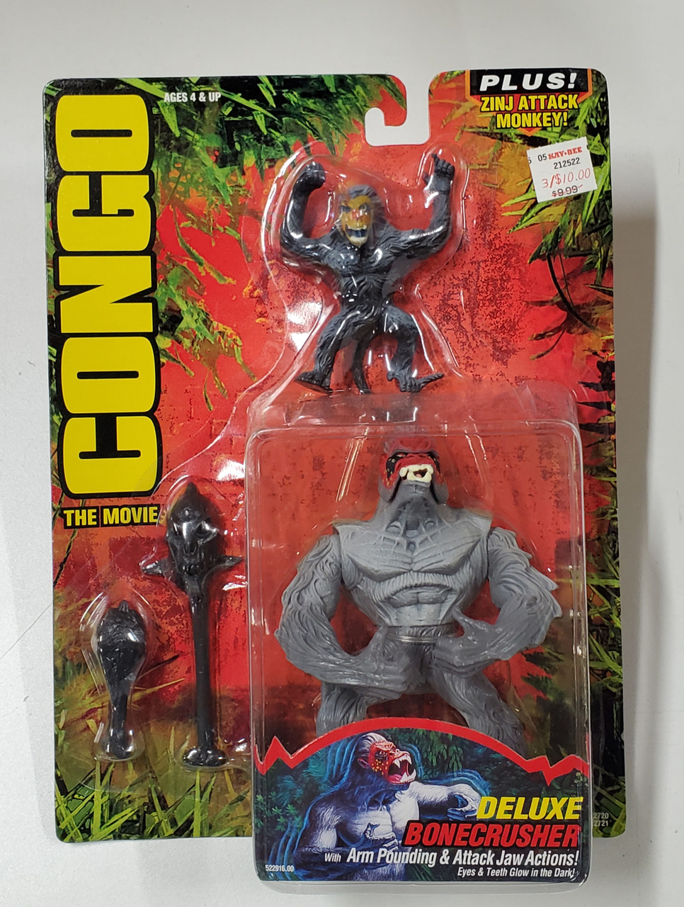 Kenner Congo Deluxe Bonecrusher Action Figure