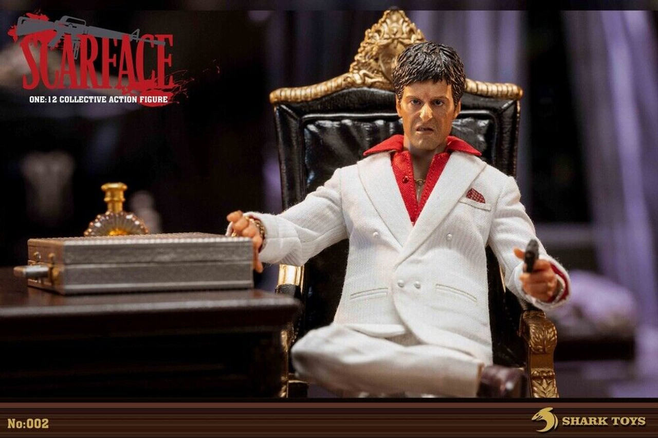 Shark Toys SCARFACE Furious Tony 1:12 scale deluxe action figure