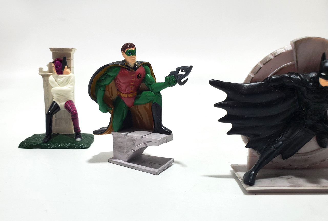 Applause (1995) Batman Forever PVC Figure Set