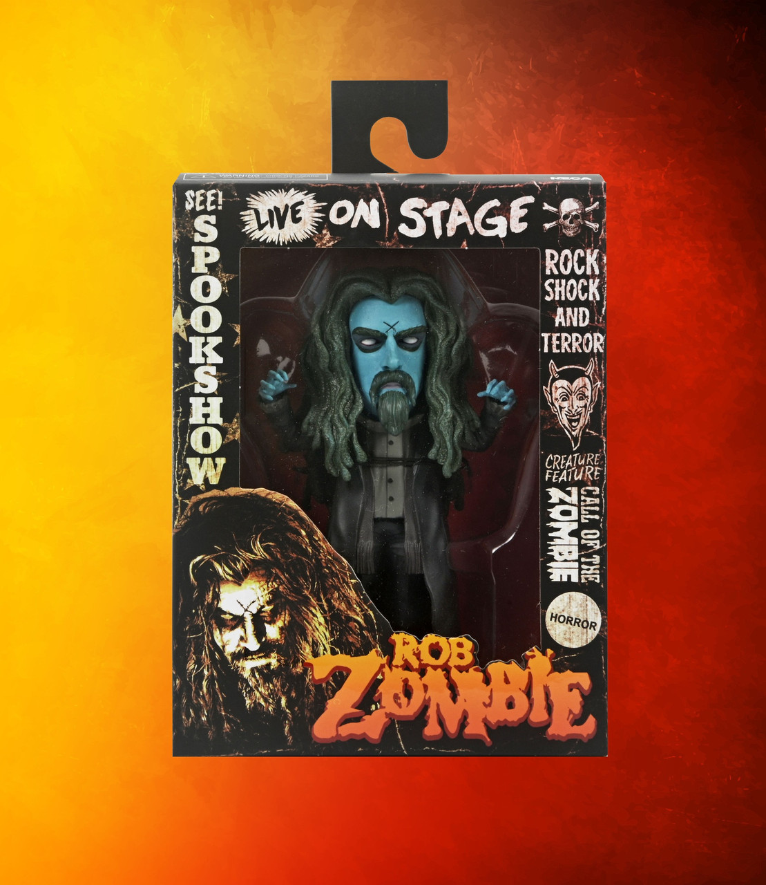 NECA Rob Zombie - Stylized Figure - Little Big Head