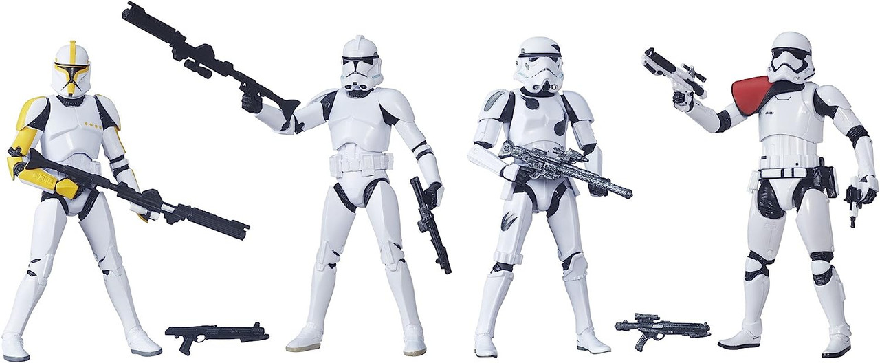 Star Wars The Black Series 6-Inch Stormtrooper 4-Pack [Amazon