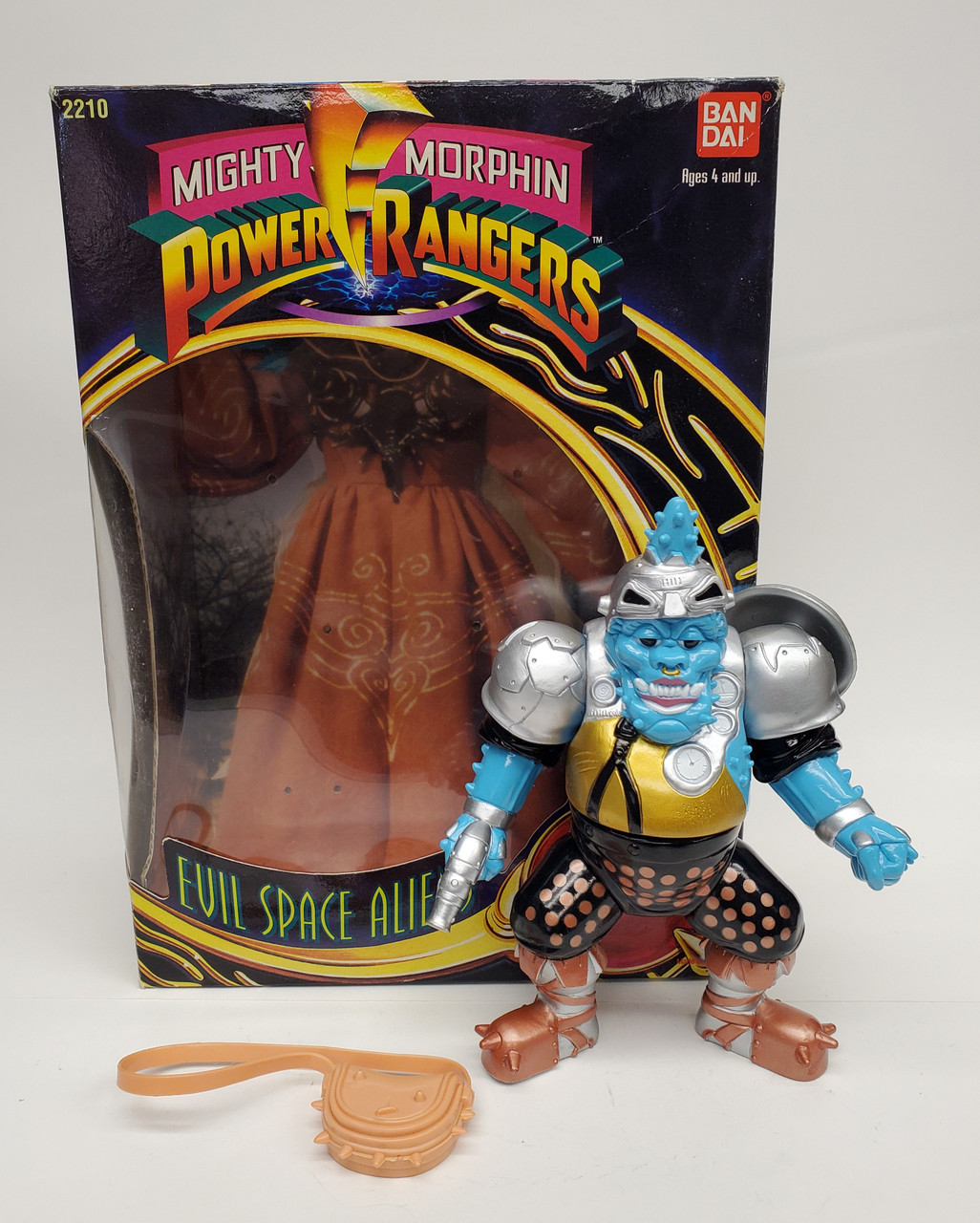 BanDai (1994) Power Rangers Deluxe Evil Space Aliens Squatt (open box)