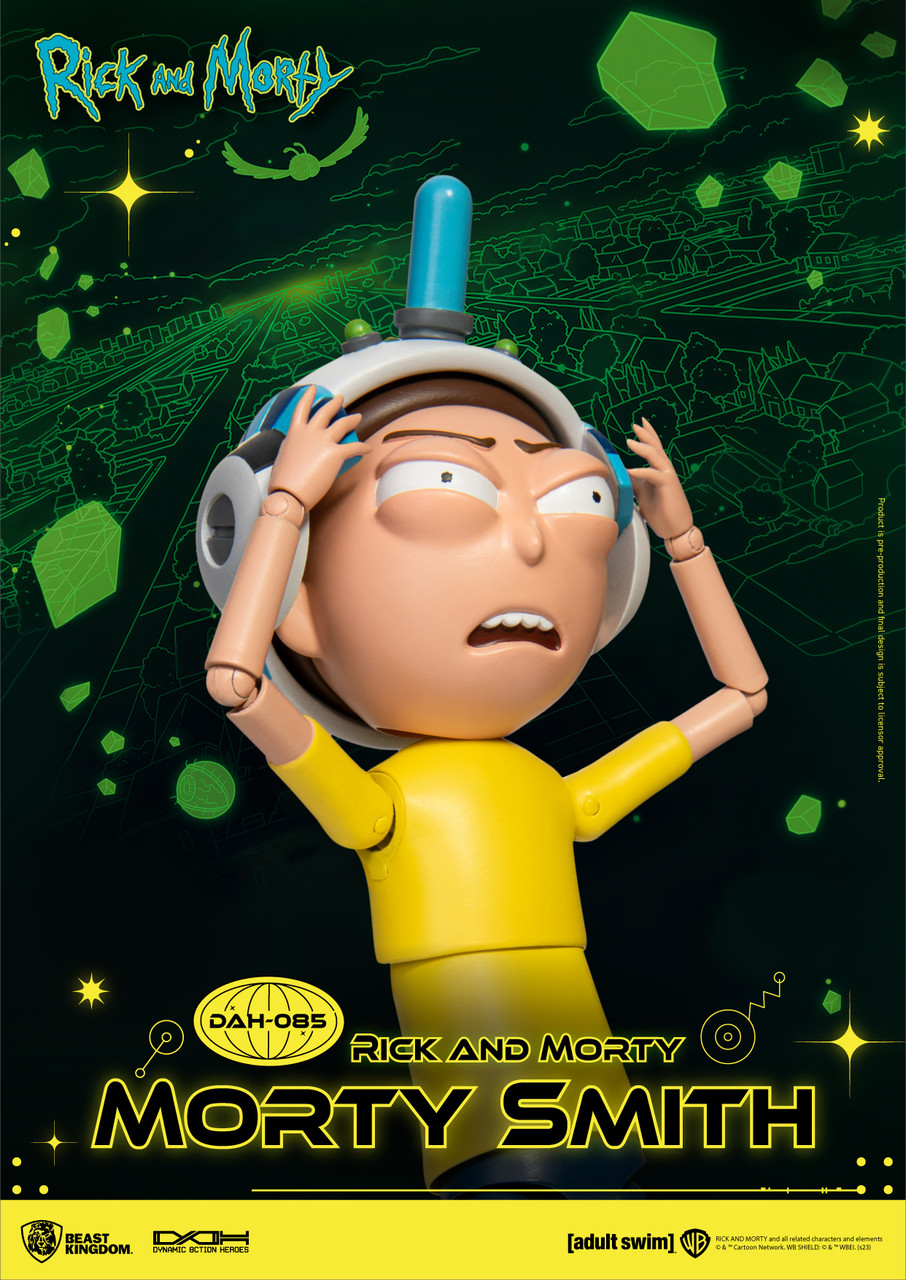 【送料無料】Rick and Morty  フィギュア Beast-Kingdom USA | DAH-085 Rick and Morty Morty Smith