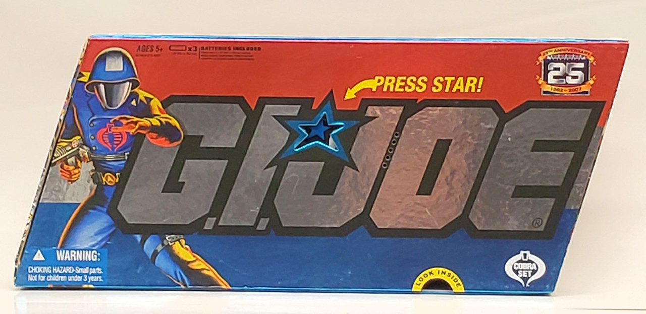 Hasbro GI Joe 25th Anniversary COBRA action figure box set
