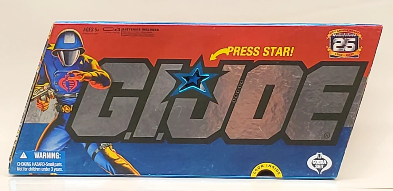 gi joe booster box Hasbro 25th Anniversary Joe 5-Pack : Toys & Games JOE Mission Critical uses the Guardian System Dc Comics Gi Joe Heroclix