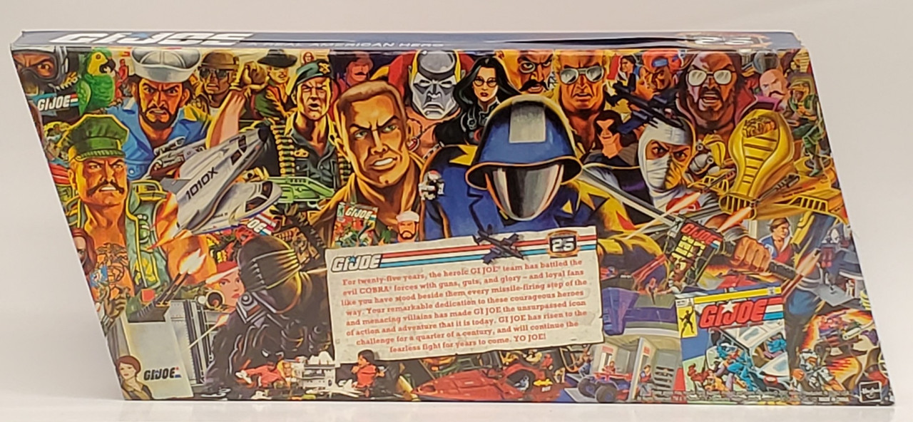 Hasbro GI Joe 25th Anniversary COBRA action figure box set Hasbro GI Joe 25th Anniversary COBRA action figure box set