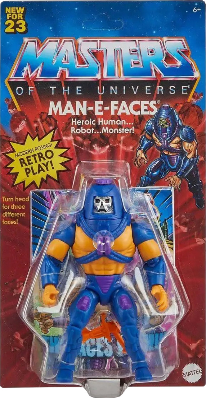 Mattel MOTU Origins Man-E-Faces (2023) Action Figure