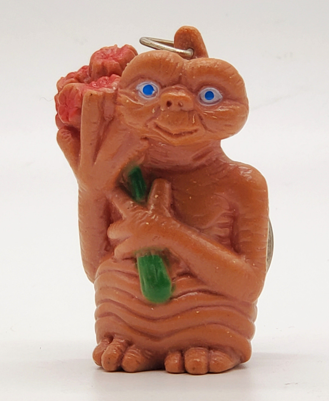 E.T. The Extra Terrestrial keychain E.T. with flowers (No package)