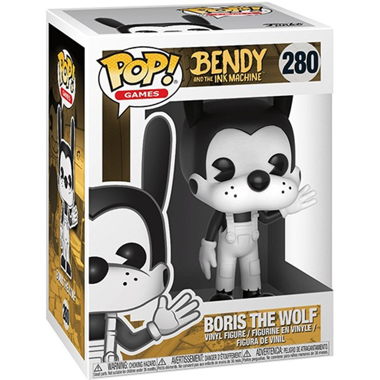 Funko Pop! Games: Bendy and the ink machine Boris The Wolf #280